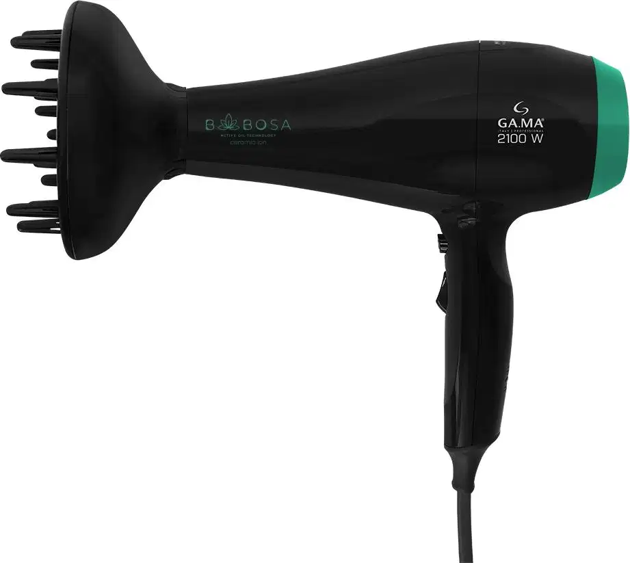 Imagem do secador de cabelo da marca GA.MA Italy com difusor.