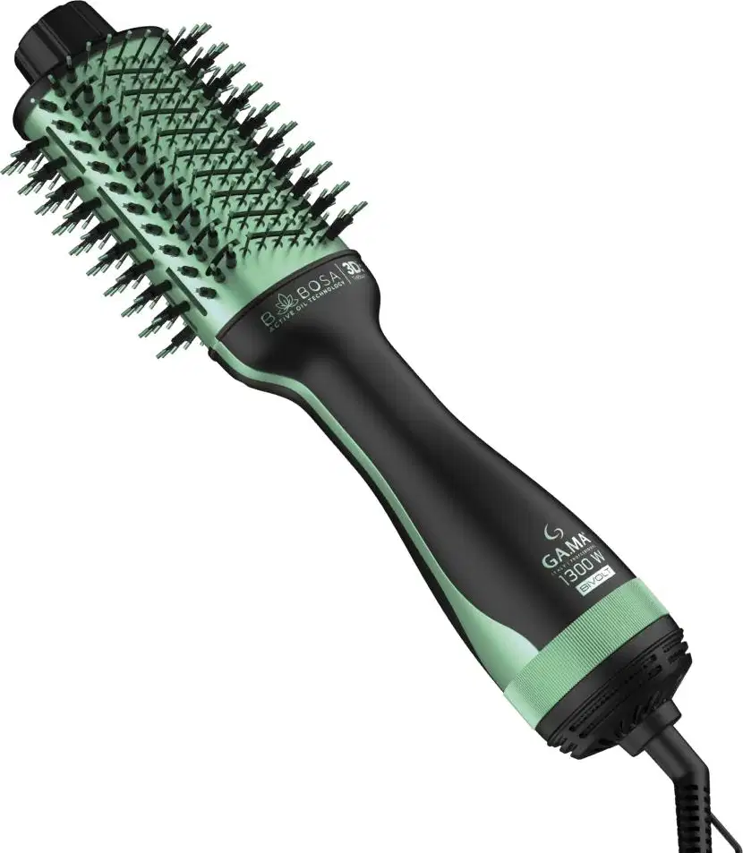 Imagem da escova de cabelo elétrica da marca GA.MA Italy.