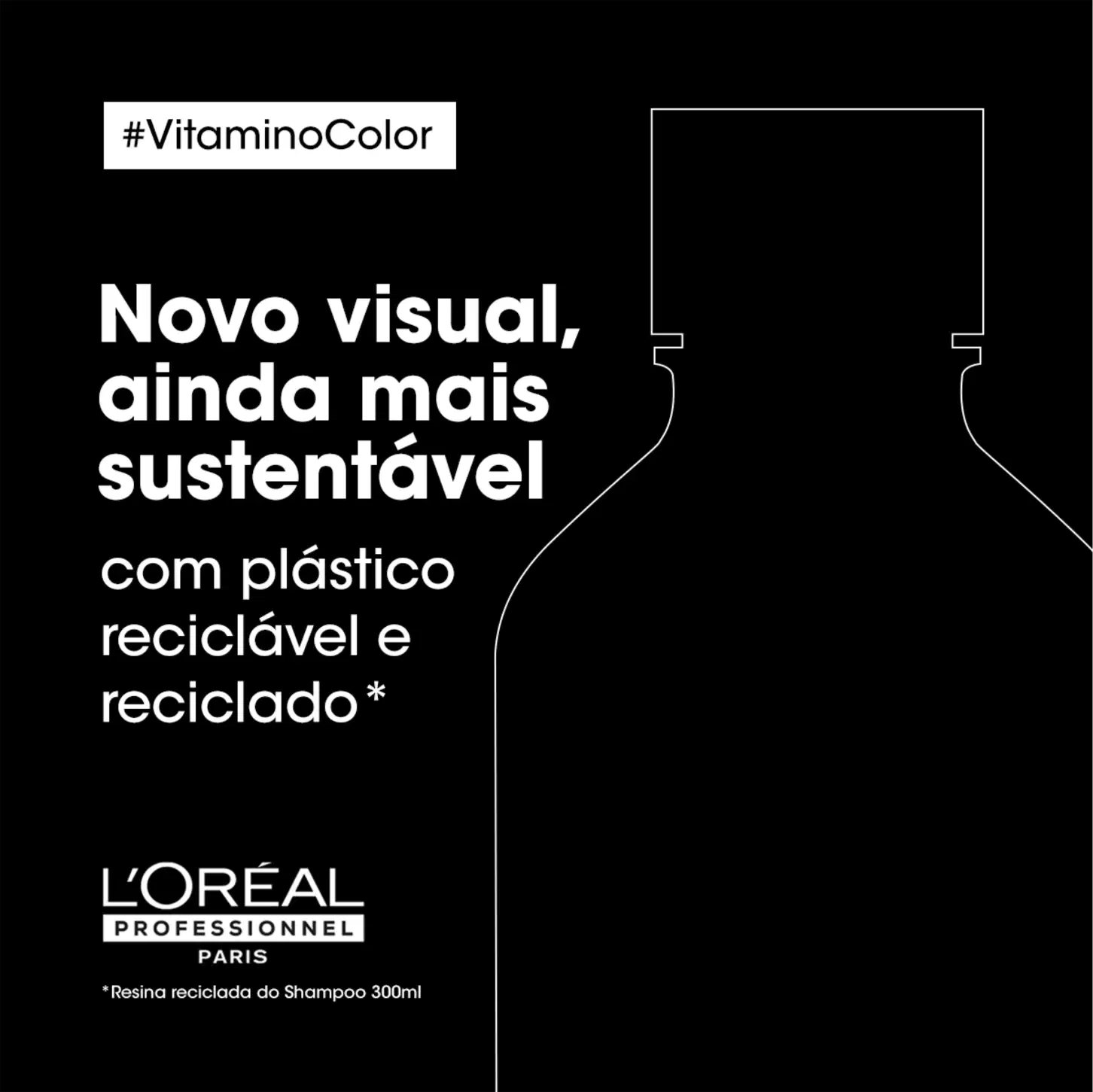Kit L'Oréal Professionnel Serie Expert Vitamino Color Salon Care, 2 produtos.