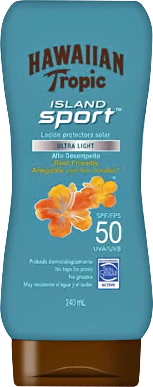 Protetor Solar Corporal Hawaiian Tropic Island Sport FPS 50 | Beleza na Web
