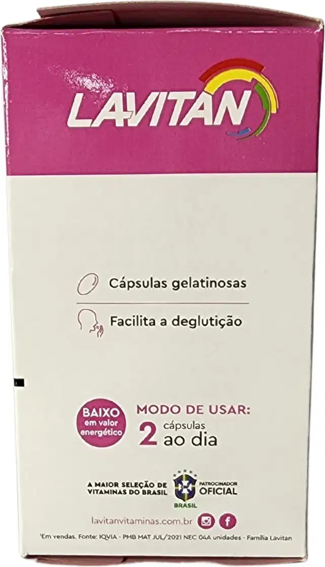 Modo de usar: 2 cápsulas ao dia