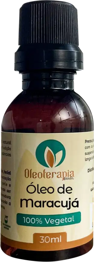 Óleo Vegetal de Maracujá, da marca Oleoterapia Brasil.