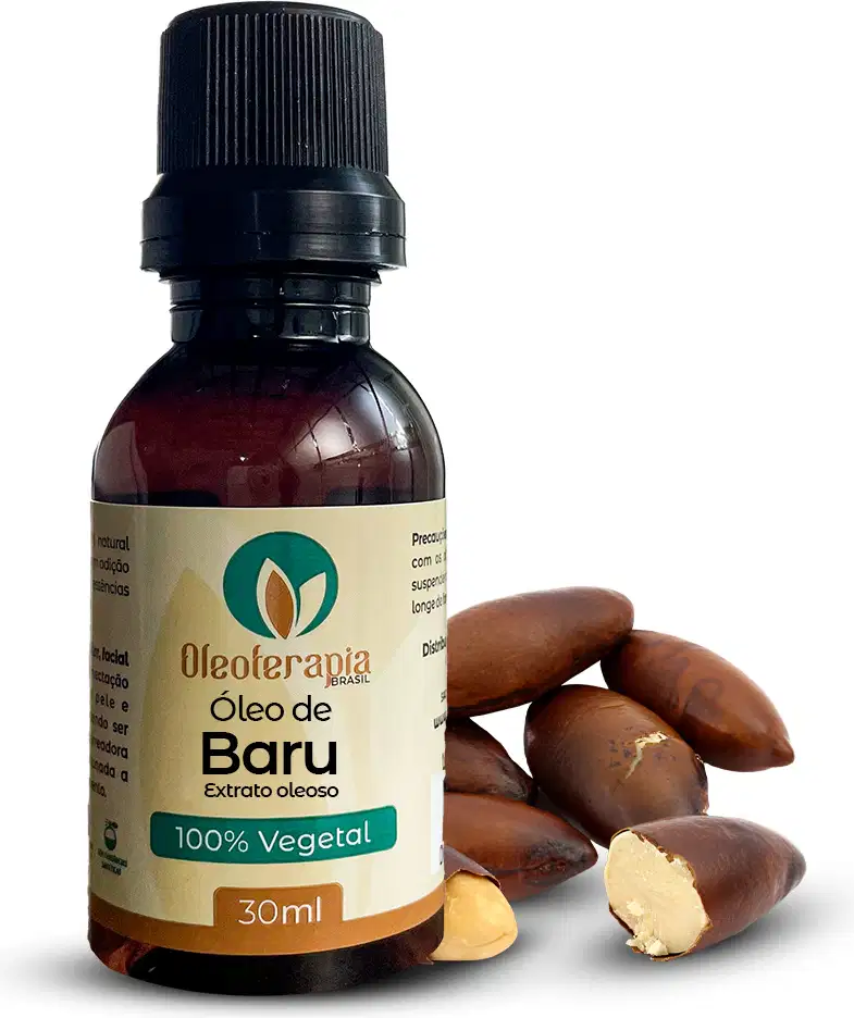 Óleo Vegetal de Baru, da marca Oleoterapia Brasil.