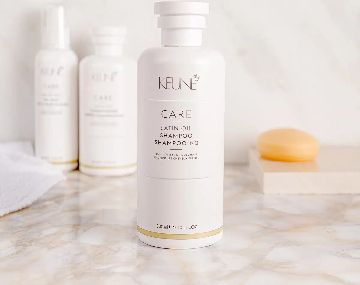Kit Keune Care Satin Oil + Vital Nutrition, 3 produtos.