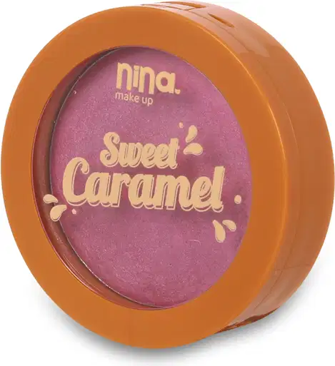 Blush Cremoso Nina Makeup Sweet Caramel Grape, 5g.
