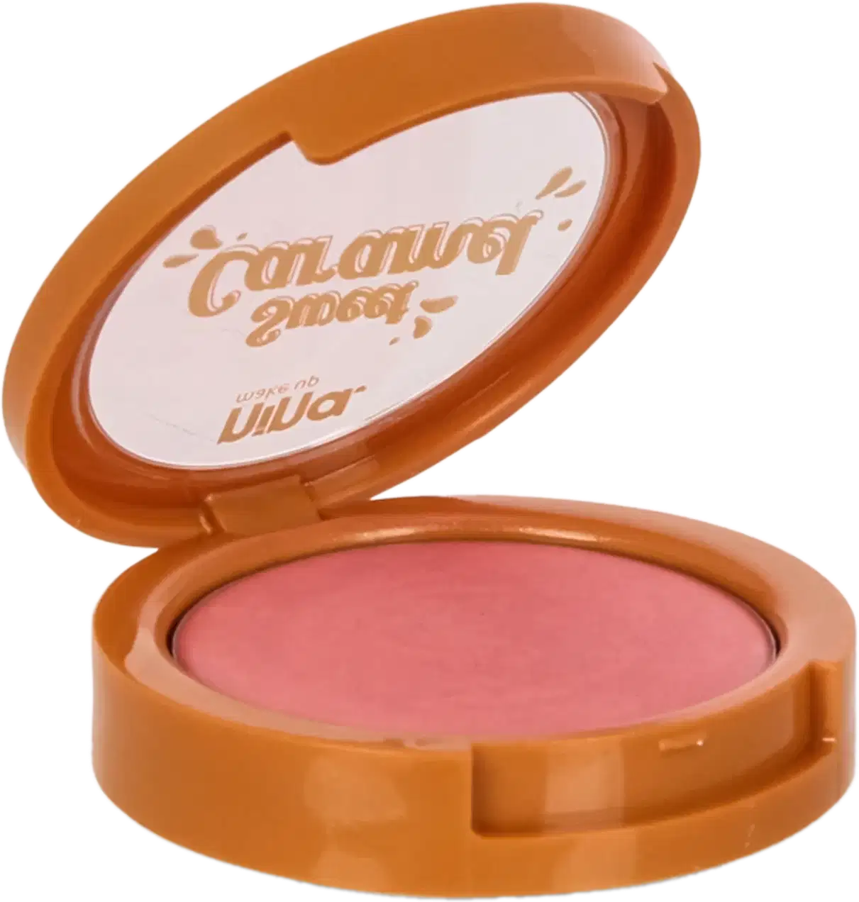 Blush Cremoso Nina Makeup Sweet Caramel Peach, 5g.