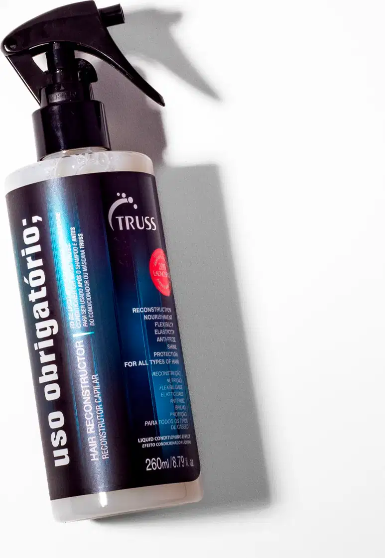 A imagem mostra um frasco spray de uso obrigatório.
