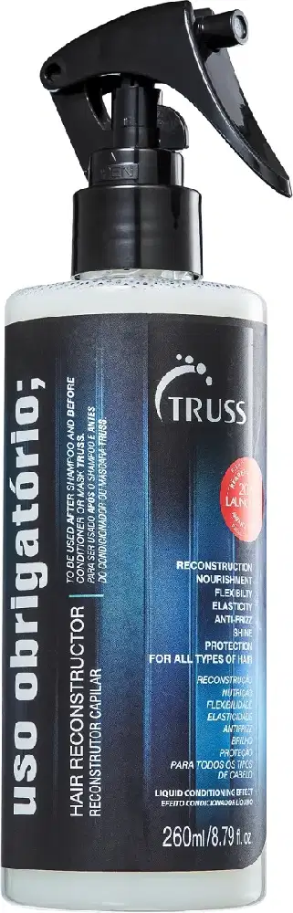 A imagem mostra um frasco spray de uso obrigatório.