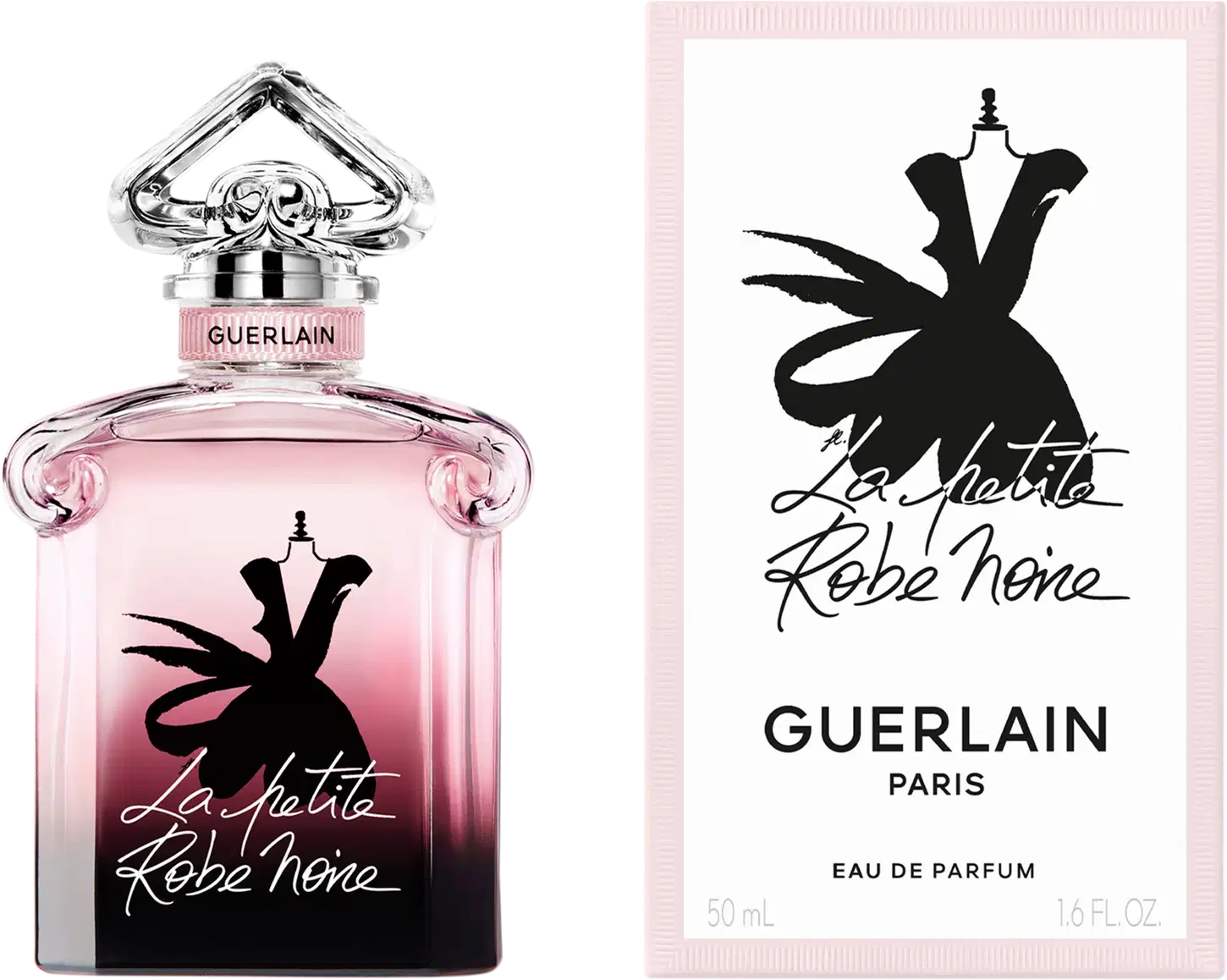 A imagem mostra o frasco do perfume ao lado da embalagem.