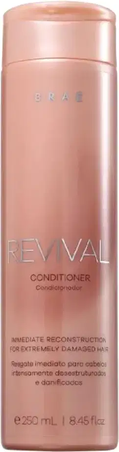 Kit Braé Revival Gorgeous Shine Trio Care, 3 produtos.
