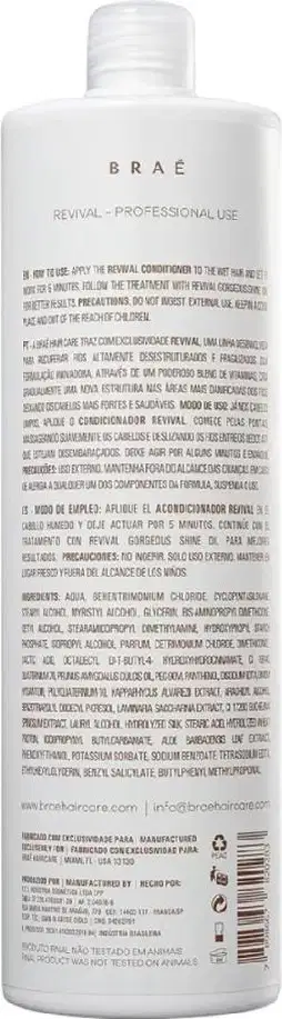 Kit Braé Revival Salon Pump, 5 produtos.