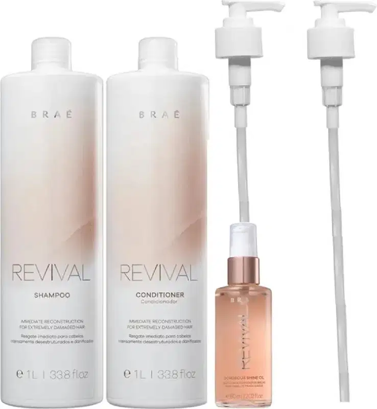 Kit Braé Revival Salon Quinteto, 5 produtos.