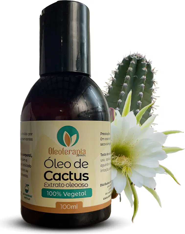 Óleo Vegetal de Cactus, da marca Oleoterapia Brasil.