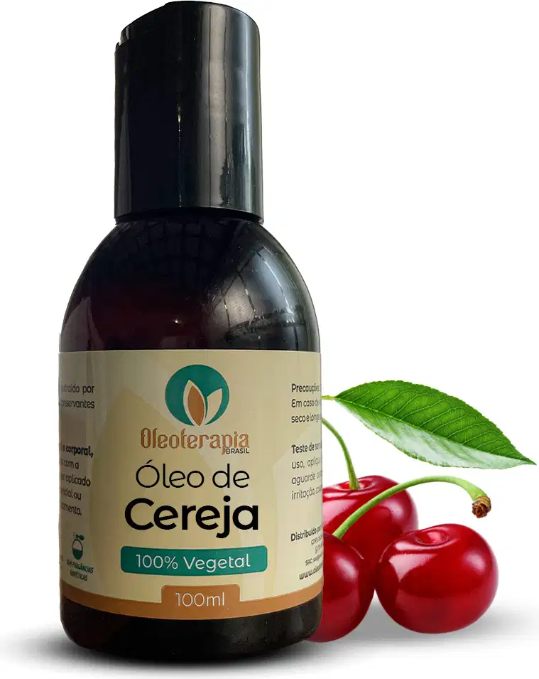 Óleo Vegetal de Cereja, da marca Oleoterapia Brasil.