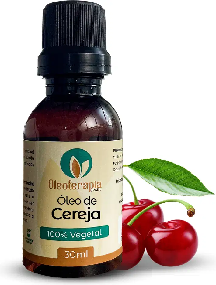 Óleo Vegetal de Cereja, da marca Oleoterapia Brasil.