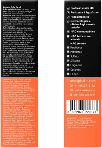 Produto dermatologicamente testado e livre de crueldade animal. Fórmula livre de parabenos, petrolatos, sulfatos, silicones, fragrâncias e glúten.