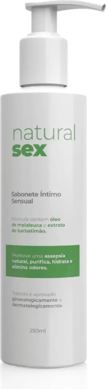 Sabonete Íntimo Líquido Natural Sex - 250 ml