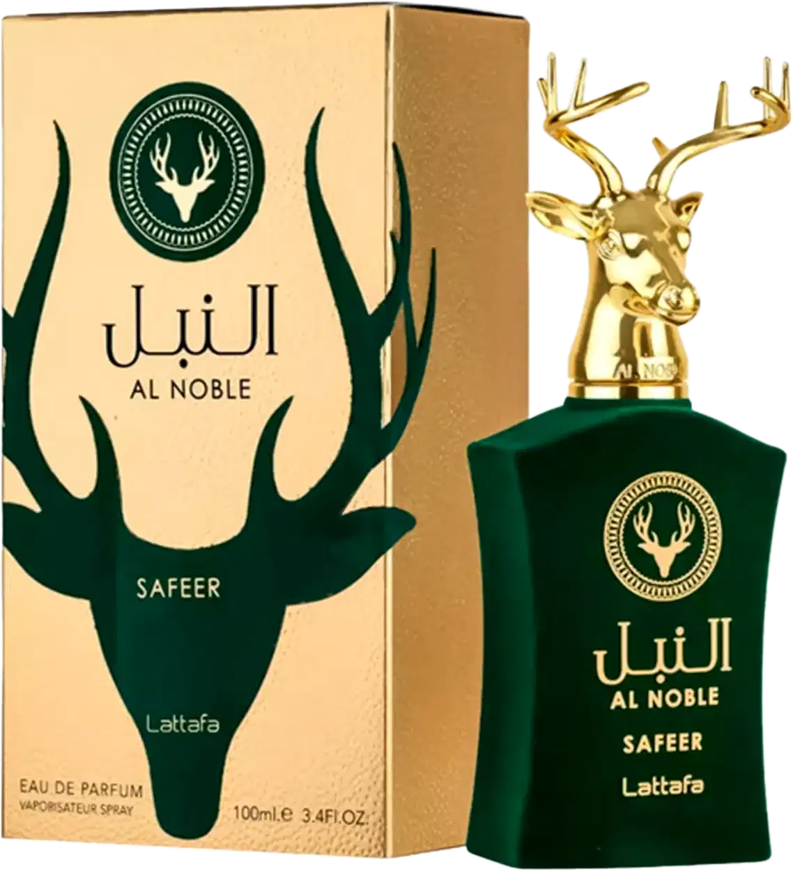 Al Noble Safeer Lattafa Eau de Parfum Perfume Unissex 100ml