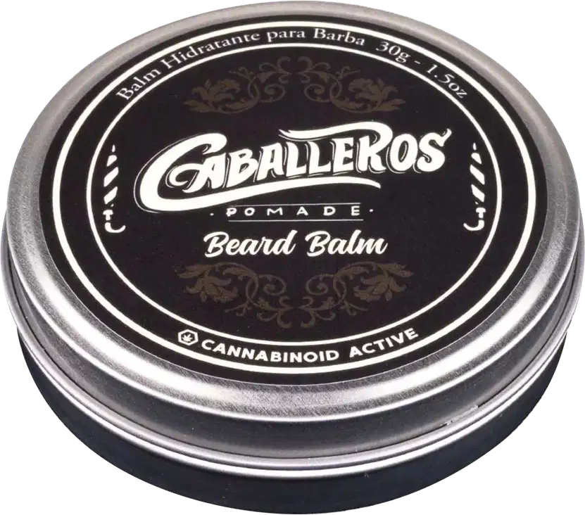 Cera Hidratante para Barba Caballeros Beard Balm. Volumetria de 30g.