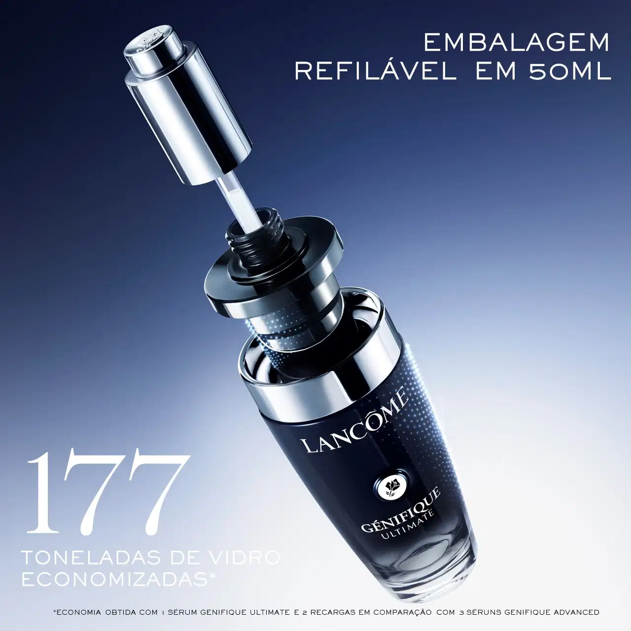 Sérum Facial Reparador Barreira Antissinais Lancôme Génifique Ultimate 30ml