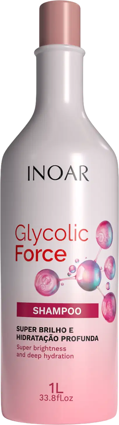 Shampoo Glycolic Force, da marca Inoar.