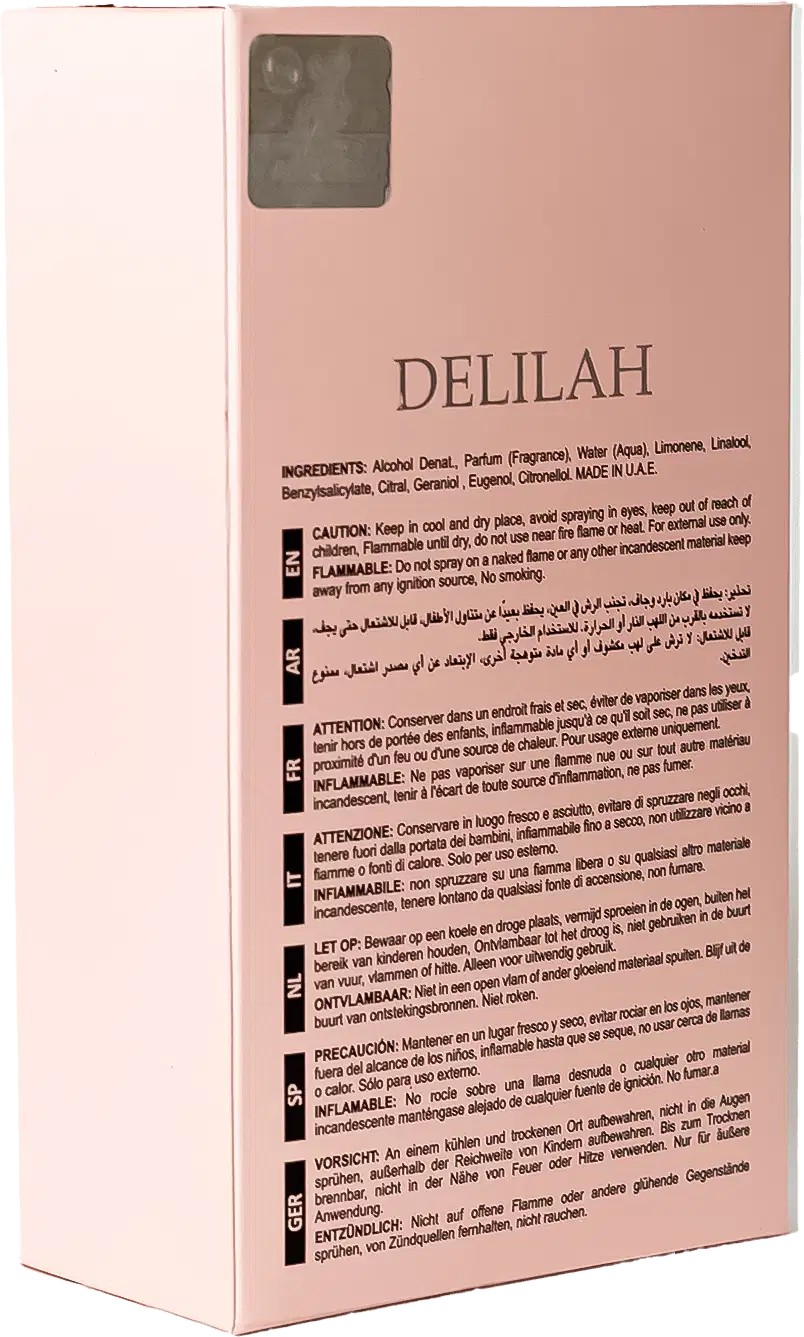 Perfume Feminino Delilah Maison Alhambra EDP, 100ml.