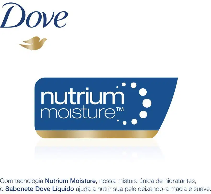 A imagem mostra textos destacando benefícios nutritivos do sabonete para a pele.