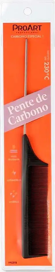ProArt - Pente de Carbono na embalagem