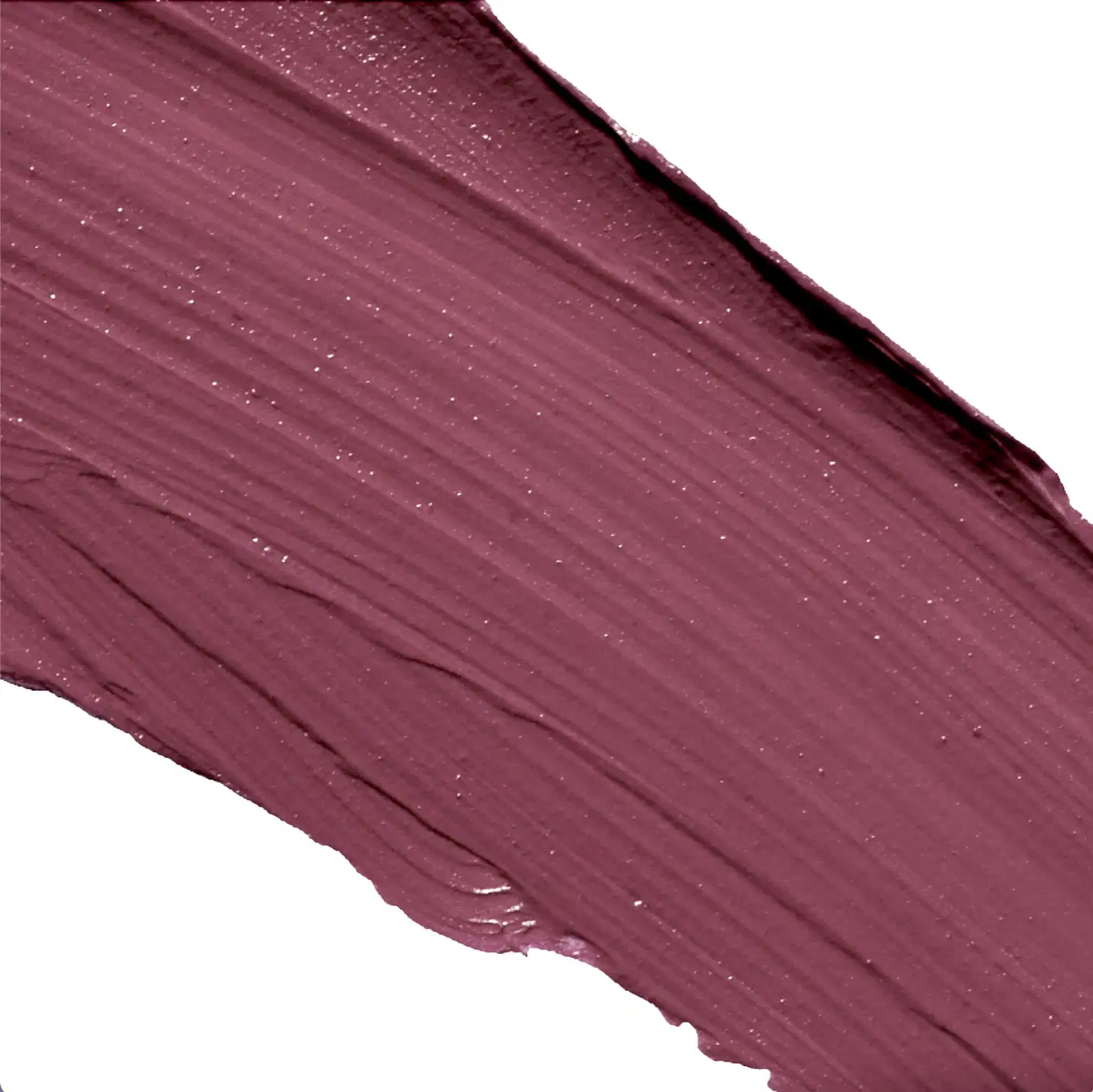 Textura brilhante e aveludada em tom de vinho do batom semi matte  Volumão Vinho Castanhelê Quem Disse, Berenice? com acabamento cremoso e sedoso.