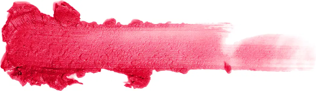 Textura cremosa e brilhante do balm labial Melancia Cuide-se Bem Feira Quem Disse, Berenice?  em tom de vermelho intenso, com superfície irregular e aspecto aveludado.