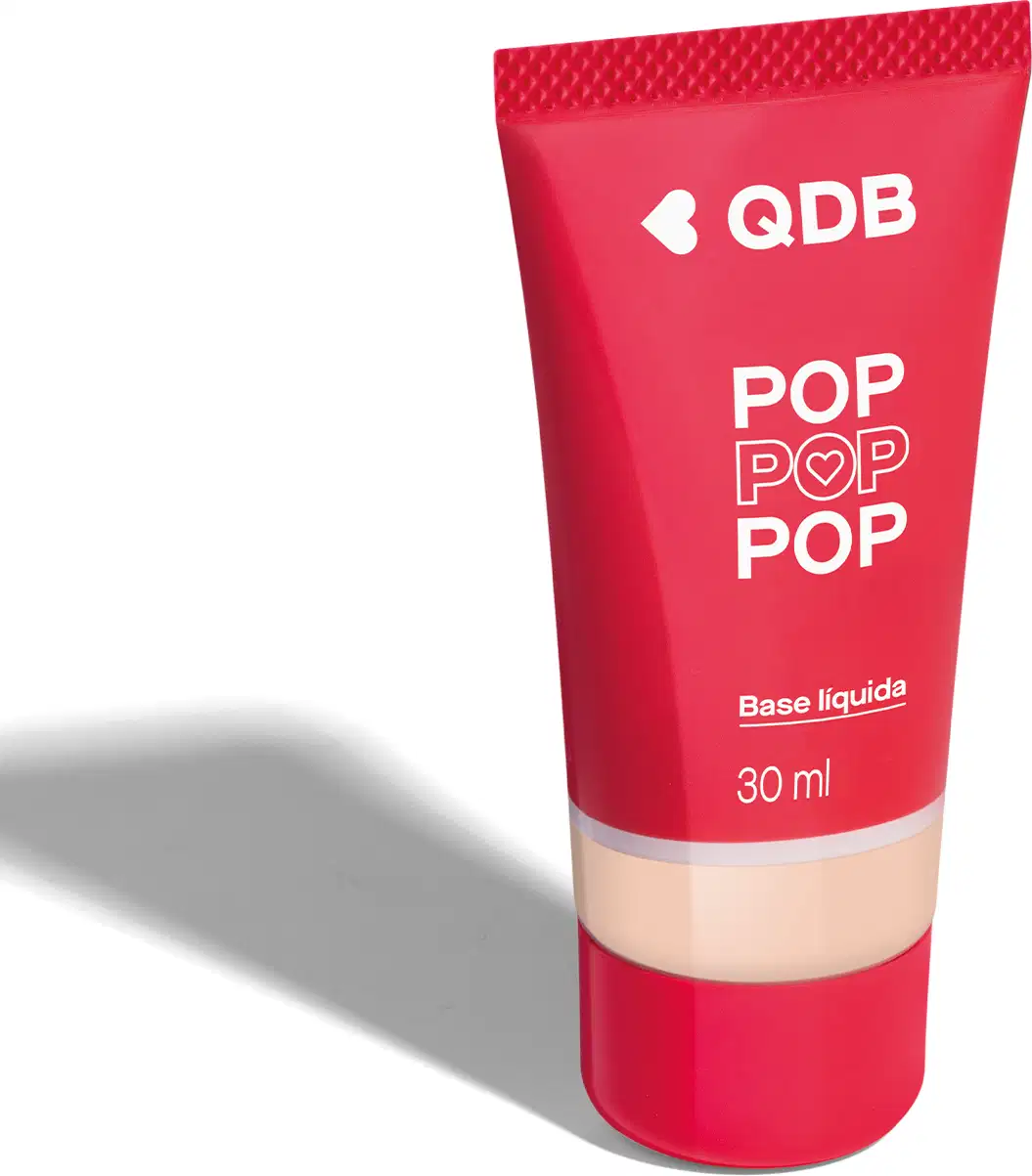 Base Líquida Quem Disse, Berenice? POP Soft Matte 100F, 30ml.