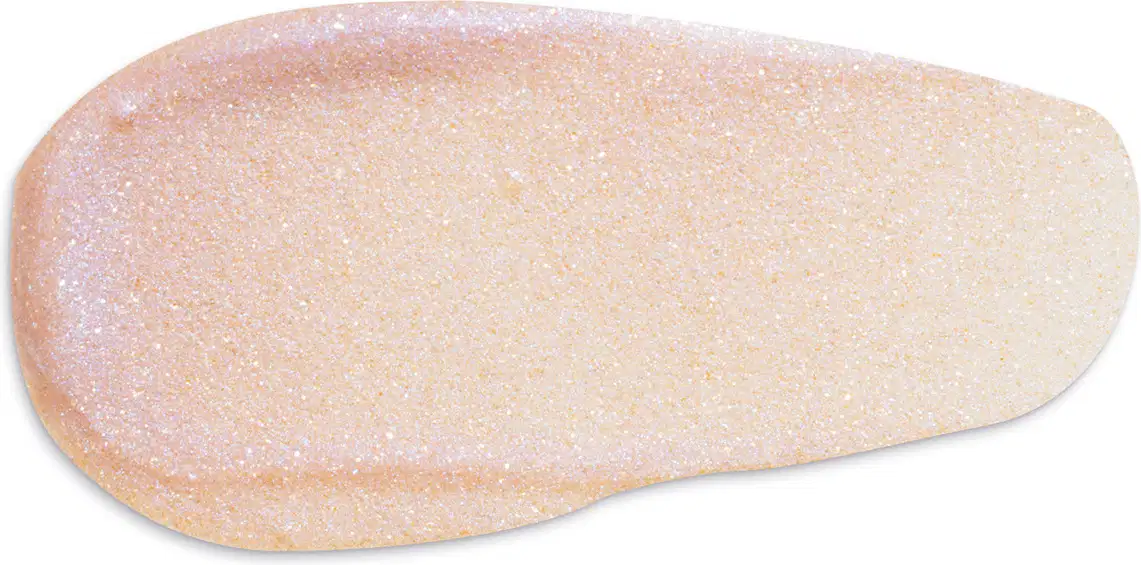 Frasco de iluminador da marca Quem Disse, Berenice? em embalagem rosa clara com texto branco "NAH" e coração. Aplicador de espuma na ponta para aplicação suave do produto.