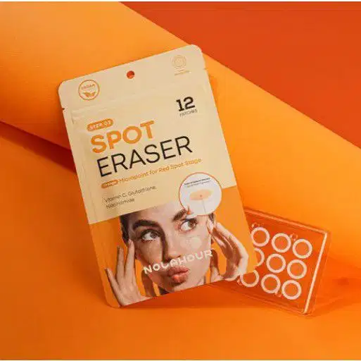 Adesivos Secativos para Acne Nolahour Spot Eraser Orange Step 3, 12 Unidades.