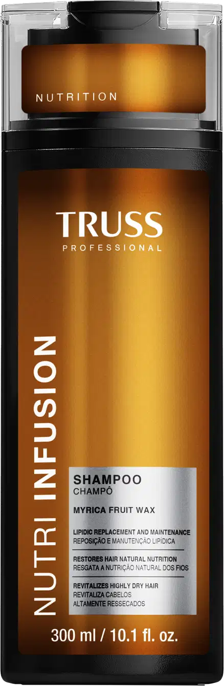 Shampoo Nutri Infusion, da marca Truss.