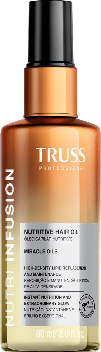 Óleo Capilar Nutri Infusion, da marca Truss.