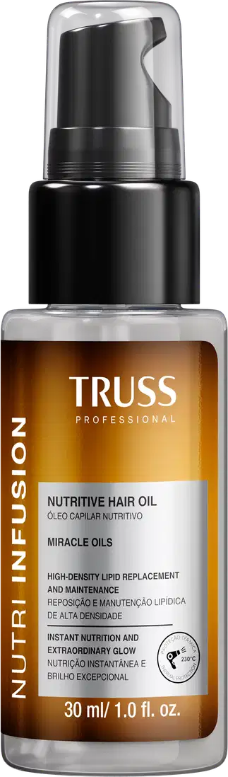 Óleo Capilar Nutri Infusion, da marca Truss.