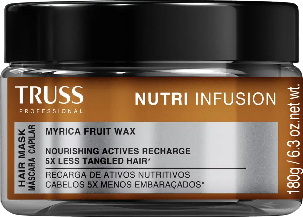 Máscara capilar Nutri Infusion, da marca Truss.