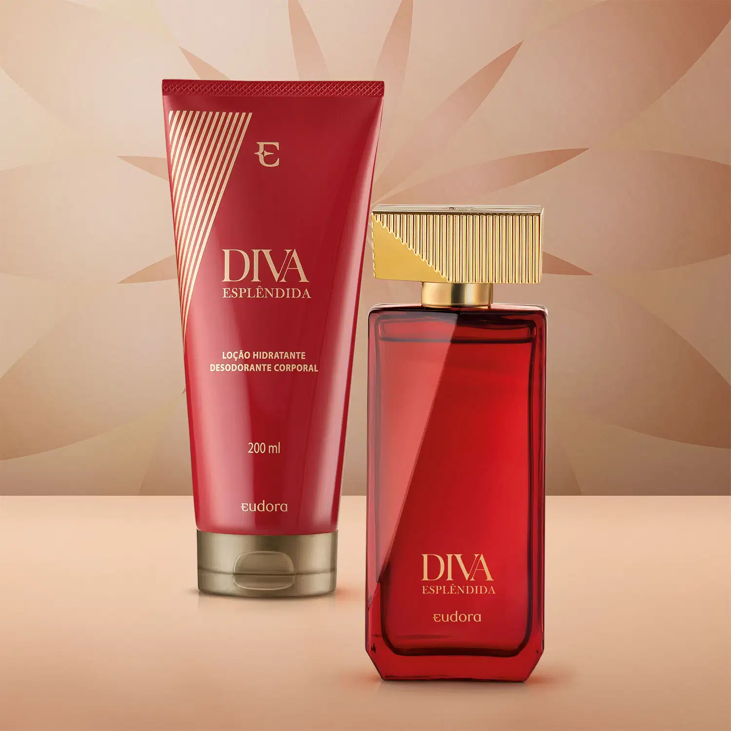 Combo Diva Esplêndida: Desodorante Colônia 100ml + Loção Corporal