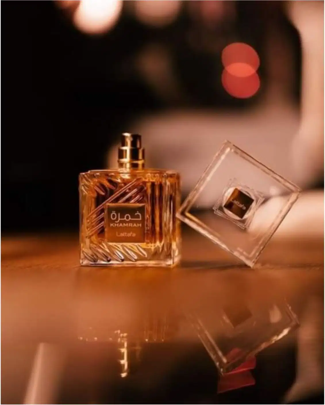 Perfume Khamrah da marca Lattafa.
