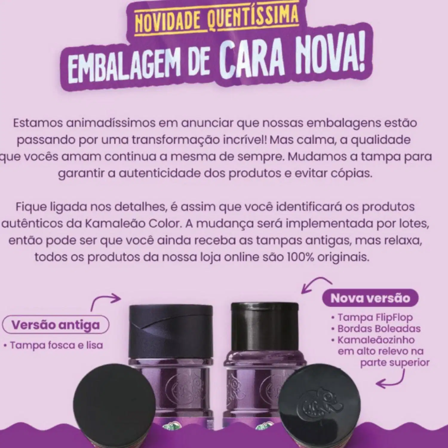 Máscara Pigmentante Kamaleão Color Jubarte, 100ml.