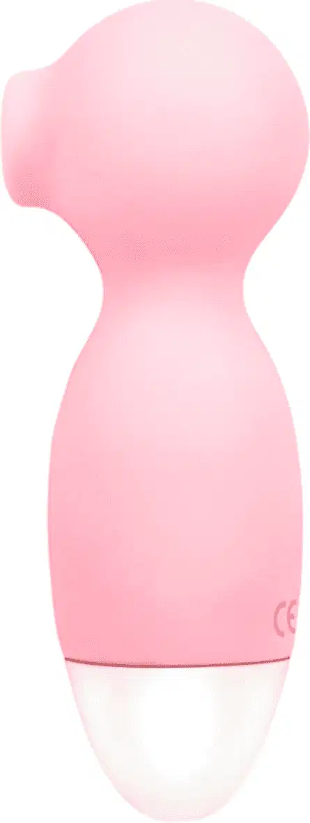 Sugador de Clitóris Recarregável na cor rosa em formato de gota da marca Sexy Import.