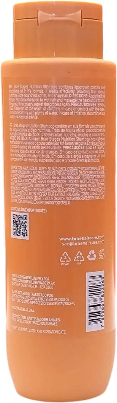 Kit Braé Stages Nutrition Duo Care, 2 produtos.