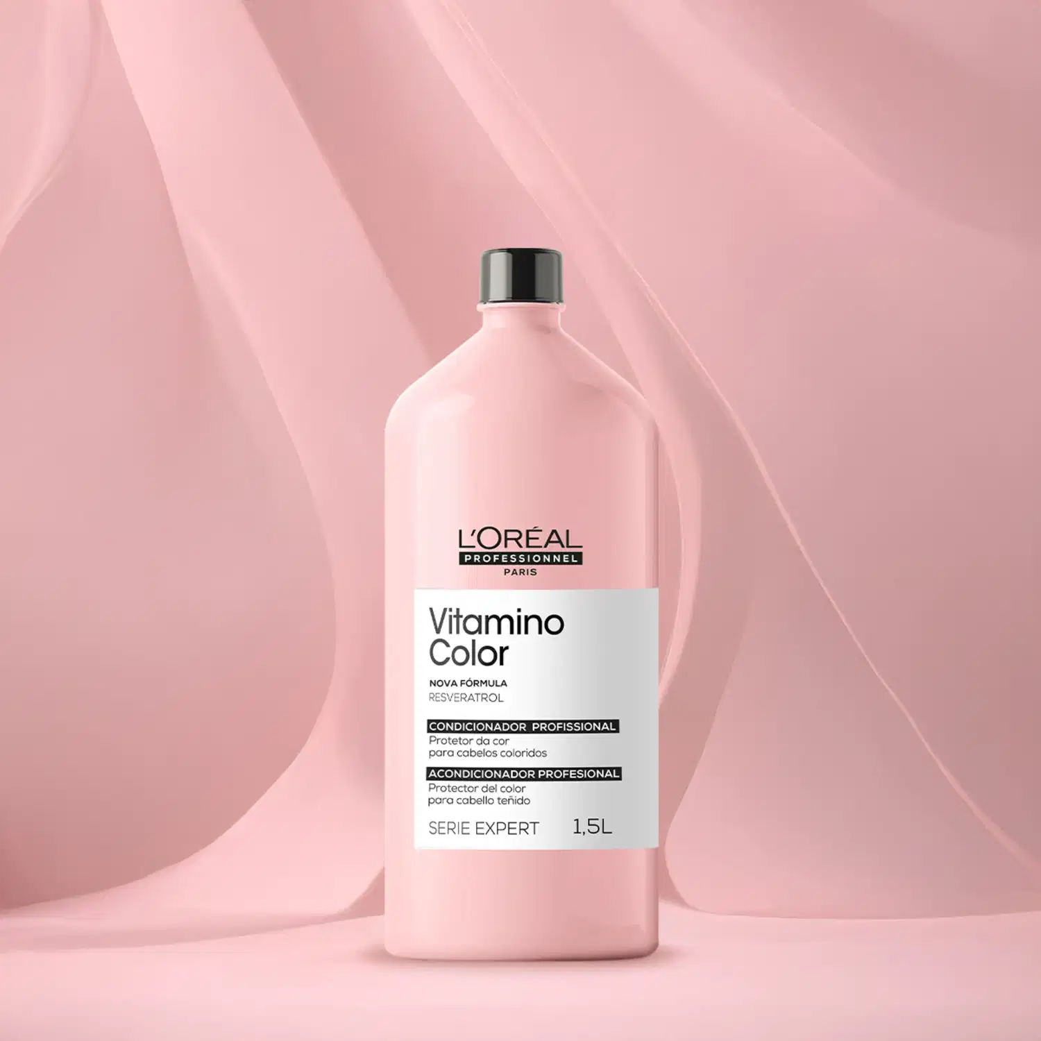 Kit L'Oréal Professionnel Expert Vitamino Color Resveratrol Salon Basic, 3 produtos.