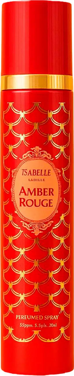 Body Splash Isabelle La Belle Amber Rouge, 300ml.
