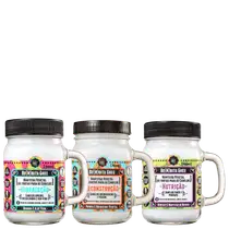 Kit Lola from Rio Be(M)dita Ghee Cronograma Capilar (3 Produtos)