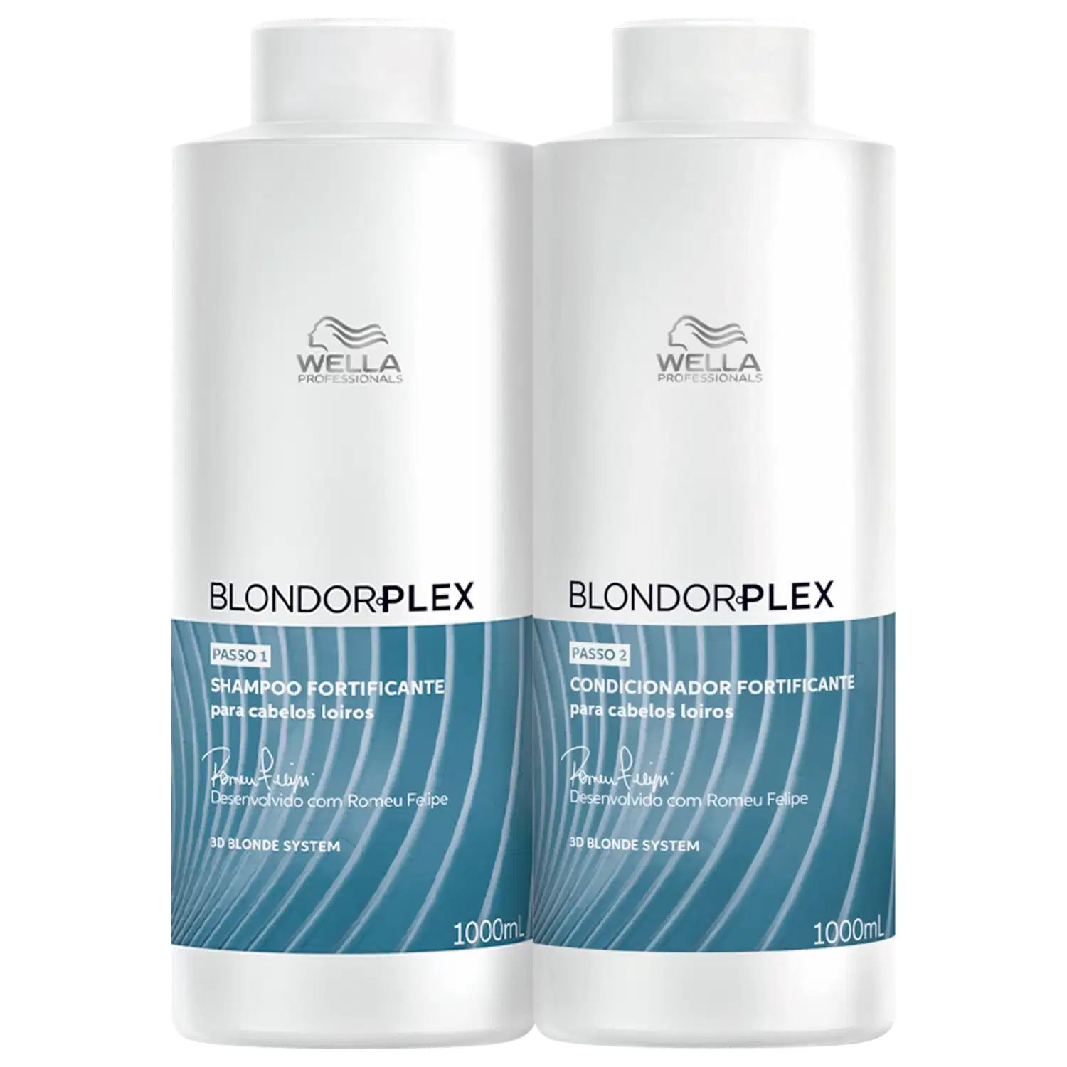 Kit Wella Professionals BlondorPlex Litro (2 Produtos) Kit Wella Professionals BlondorPlex Litro (2 Produtos)