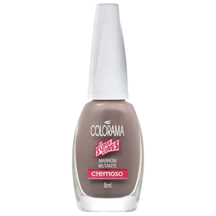 Imagem do produto Colorama As Super Cores Marrom Mutante - Esmalte Cremoso 8ml