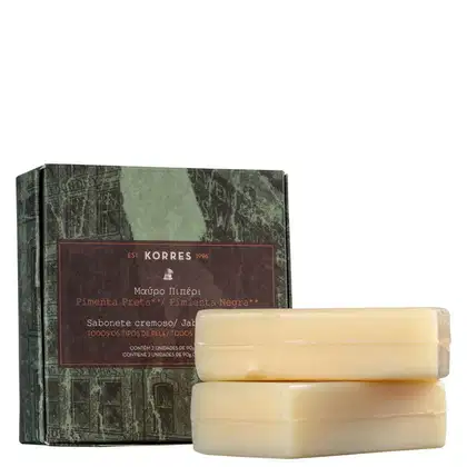 Imagem do produto Kit Korres Pimenta Preta Bar - Sabonetes em Barra 2x90g