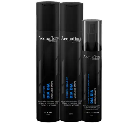 Imagem do produto Kit Acquaflora Dia Dia Leave-In (3 Produtos)
