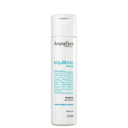 Imagem do produto Acquaflora Equilíbrio Caspa Raiz Oleosa - Shampoo Anticaspa 240ml